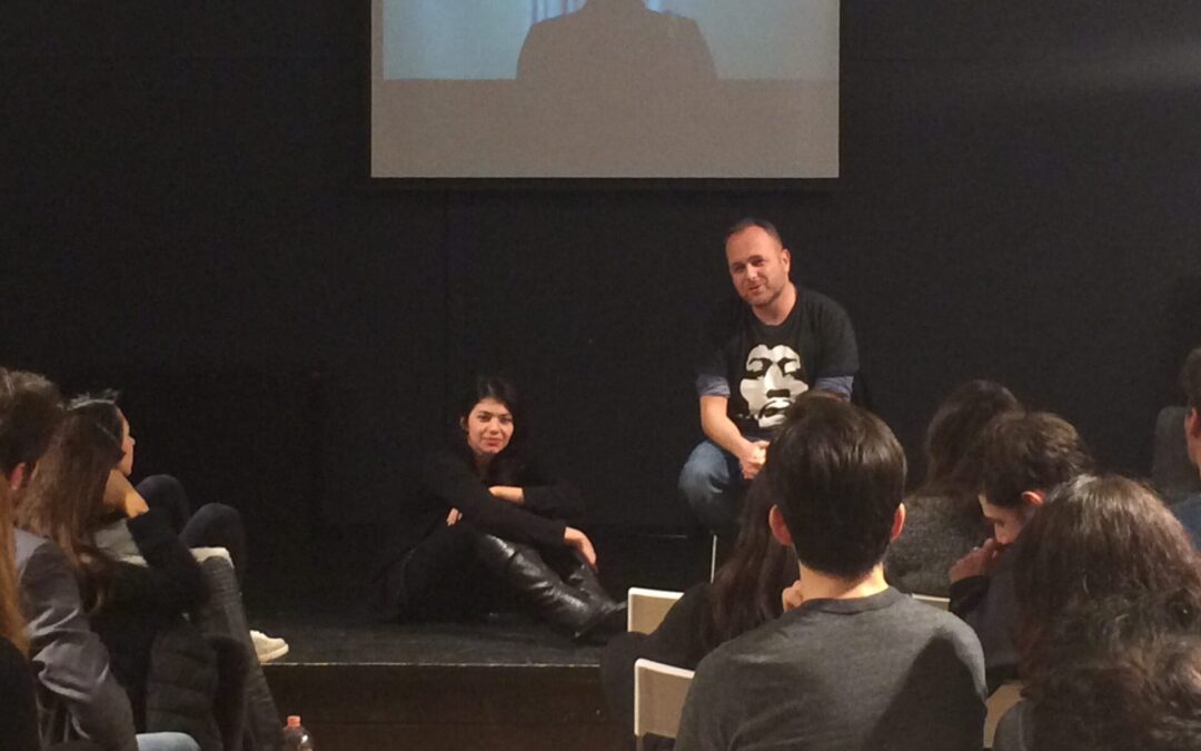 Terzo giorno di seminario con Dario Baldi per gli attori e i registi dell’Accademia, e non finisce qui…